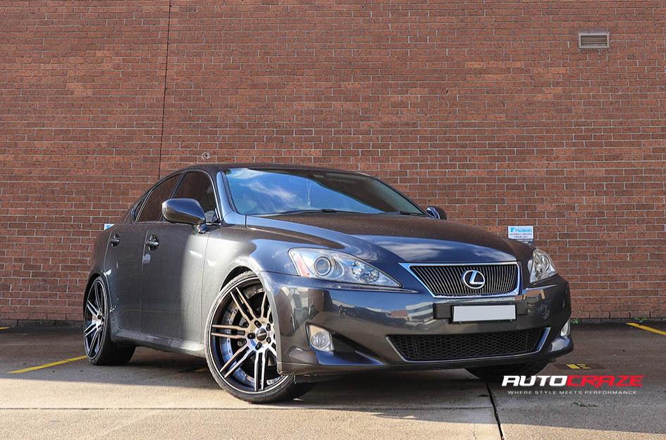 LEXUS-IS250-INVADER-MACHINED-PIANO-BLACK